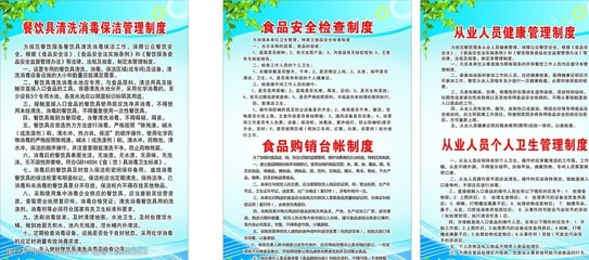 餐饮卫生管理制度 保障食品安全与服务质量